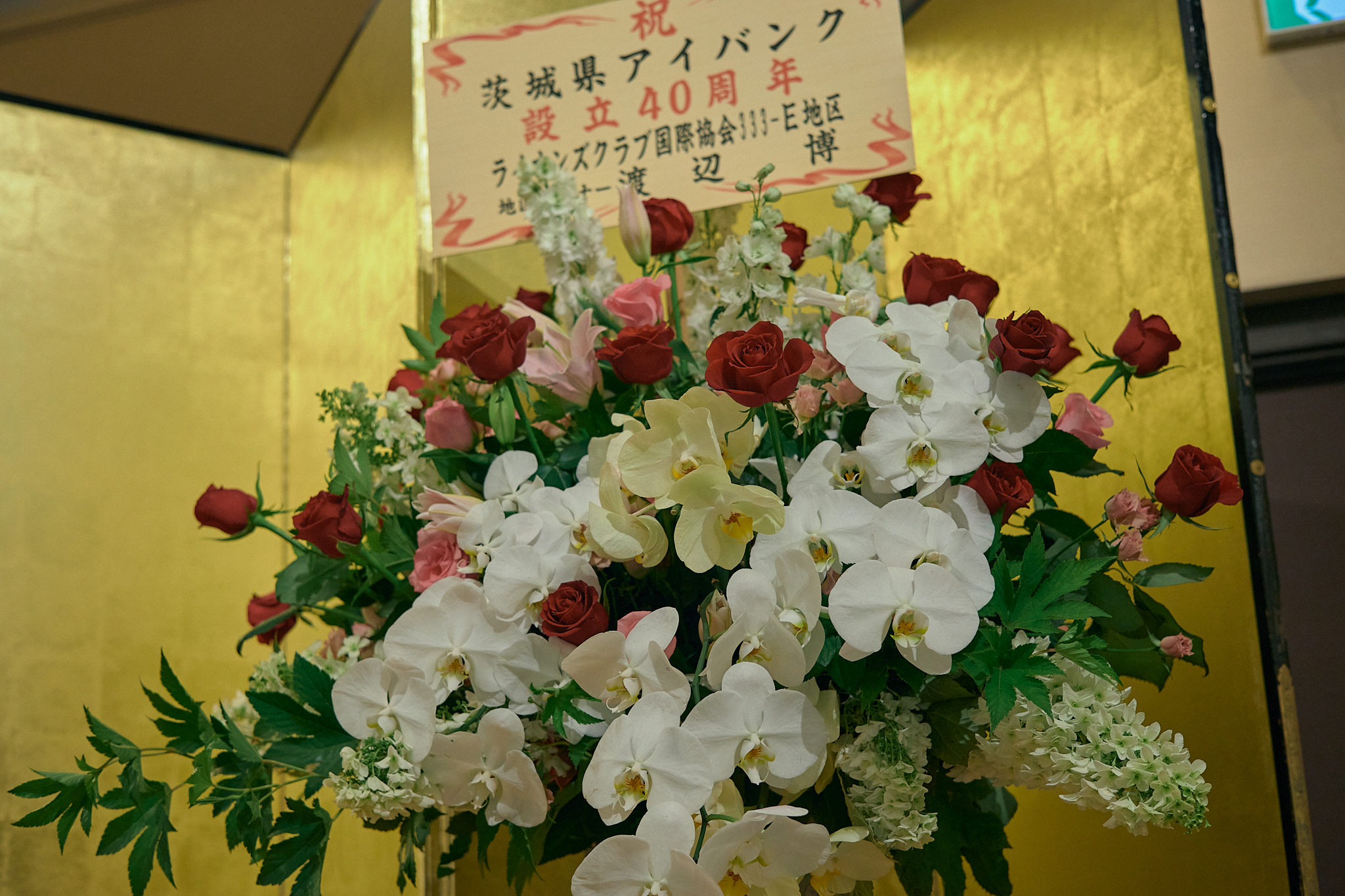 公益財団法人茨城県アイバンク設立40周年記念式典 ひたちなかベストライオンズクラブ 茨城