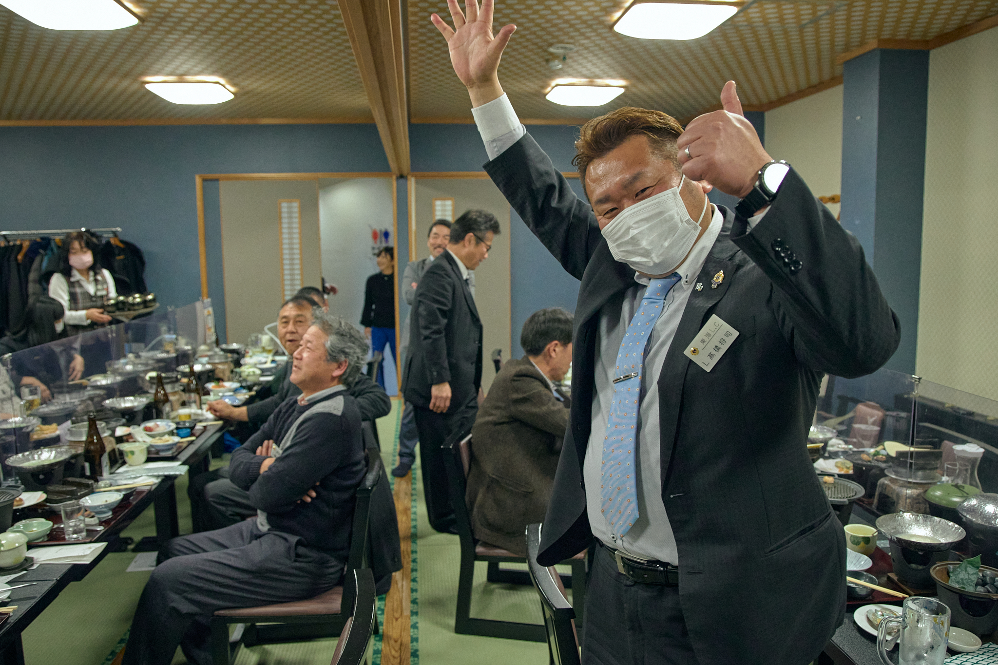 1月第2例会（合同例会新年会）ひたちなかベストライオンズクラブ 東海ライオンズクラブ