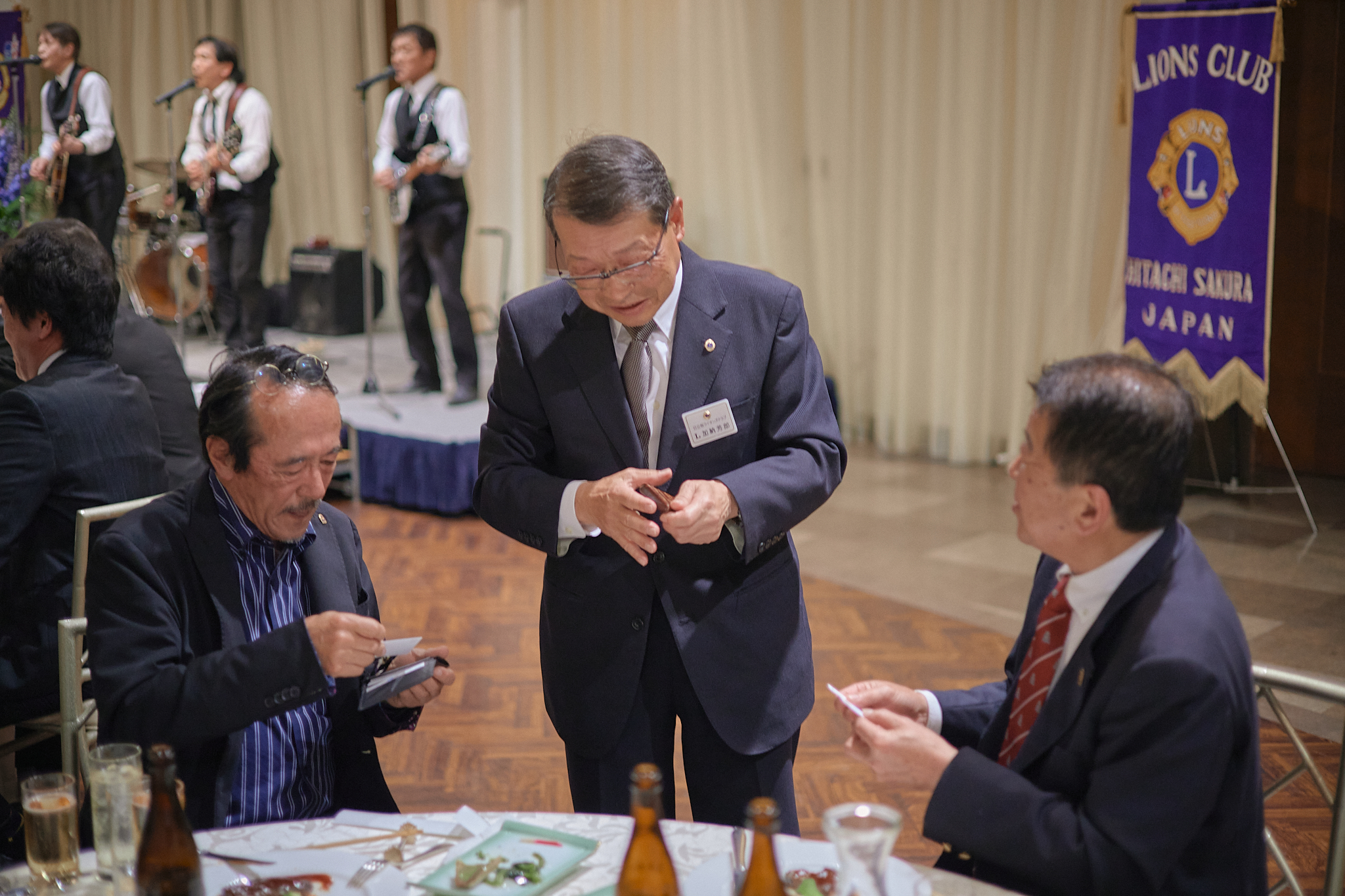 日立桜ライオンズクラブ結成40周年記念式典 ひたちなかベストライオンズクラブ