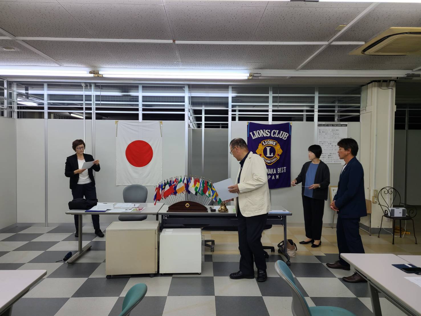 10月理事会・第1例会 ひたちなかベストライオンズクラブ 茨城 ひたちなか ライオンズクラブ