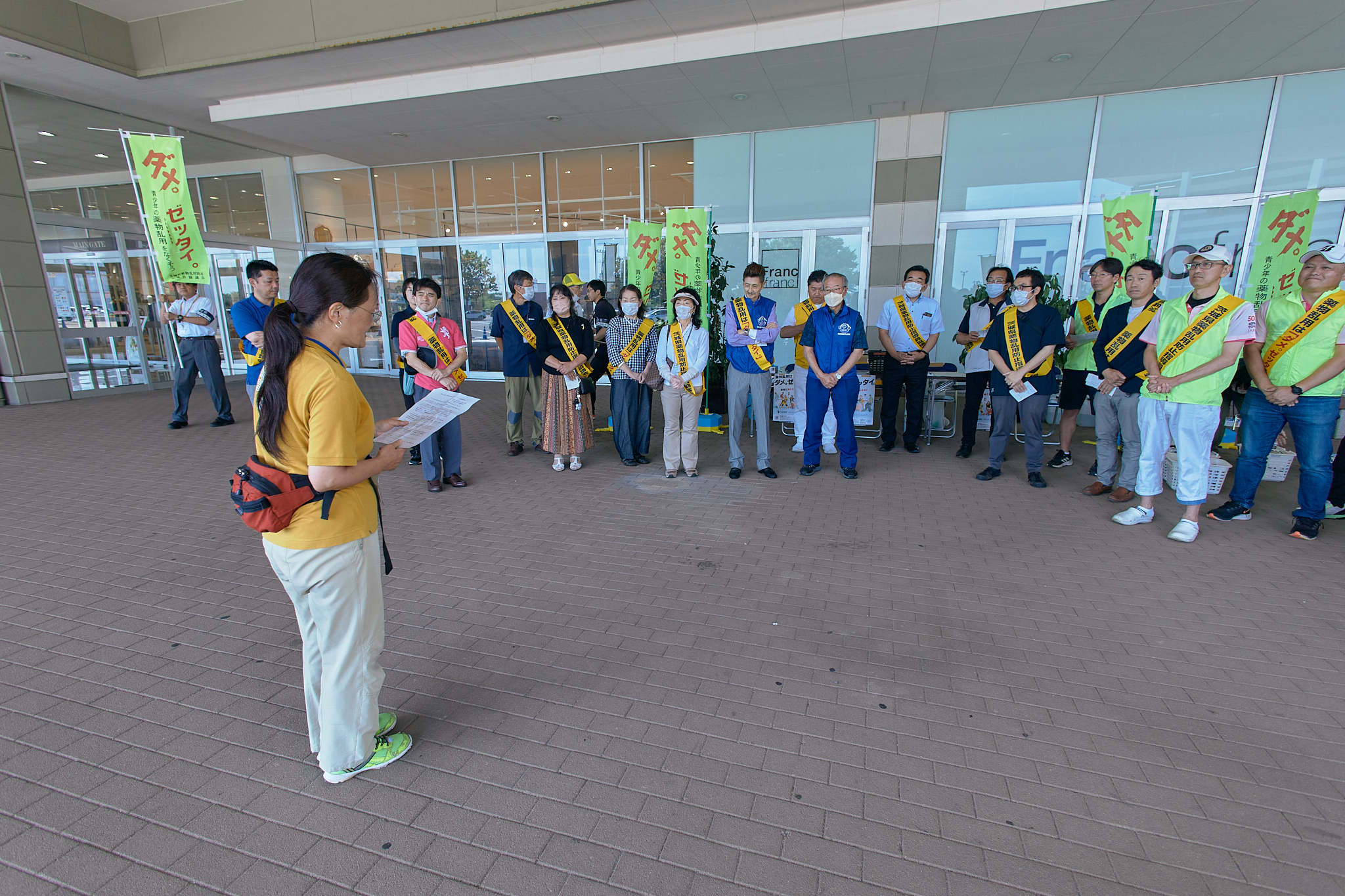 令和5年度「ダメ。ゼッタイ」街頭キャンペーン ひたちなかベストライオンズクラブ 茨城