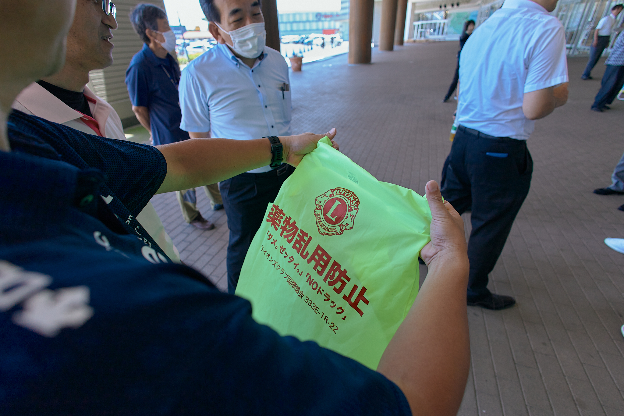 令和5年度「ダメ。ゼッタイ」街頭キャンペーン ひたちなかベストライオンズクラブ 茨城