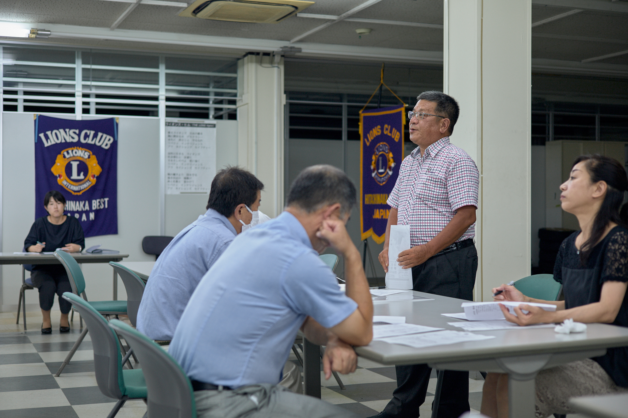 8月理事会 第1例会 ひたちなかベストライオンズクラブ 茨城 ひたちなか ライオンズクラブ