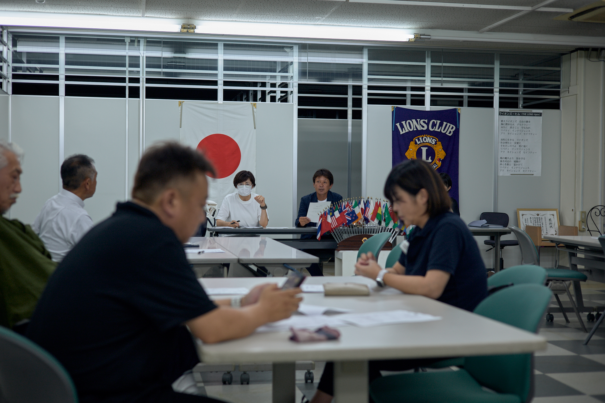 8月理事会 第1例会 ひたちなかベストライオンズクラブ 茨城 ひたちなか ライオンズクラブ