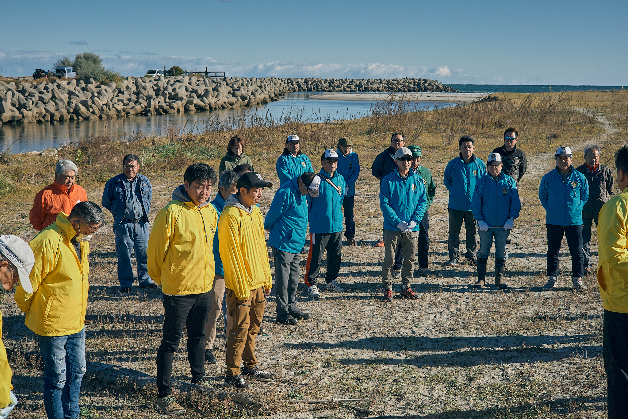 2Z合同アクティビティ（新川河口クリーン作戦）ひたちなかベストライオンズクラブ 茨城 ひたちなか 東海ライオンズクラブ