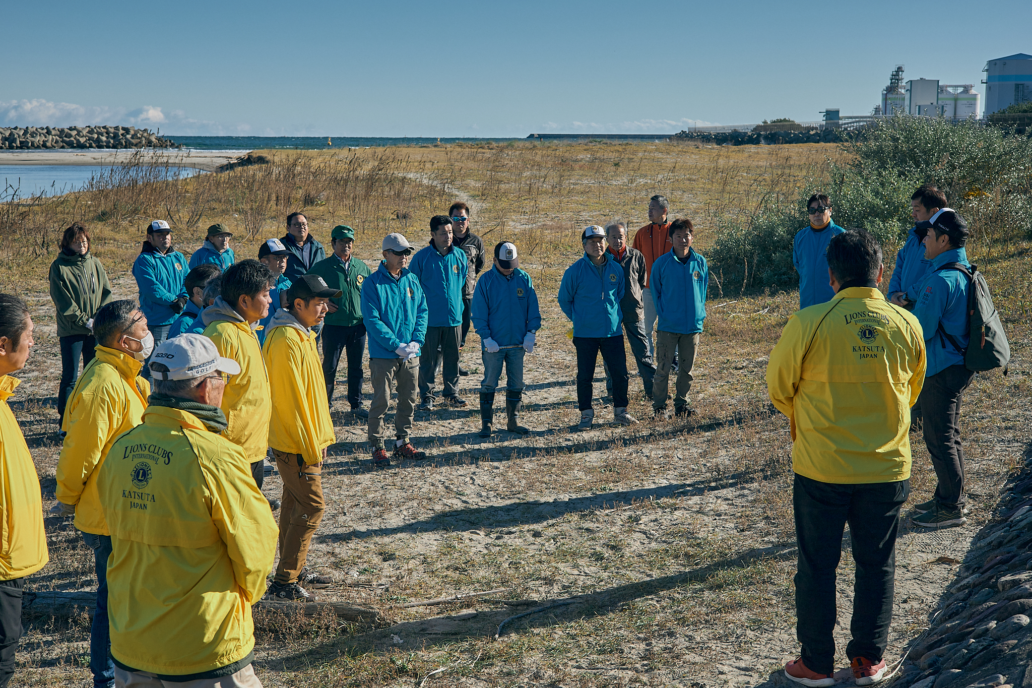 2Z合同アクティビティ（新川河口クリーン作戦）ひたちなかベストライオンズクラブ 茨城 ひたちなか 東海ライオンズクラブ