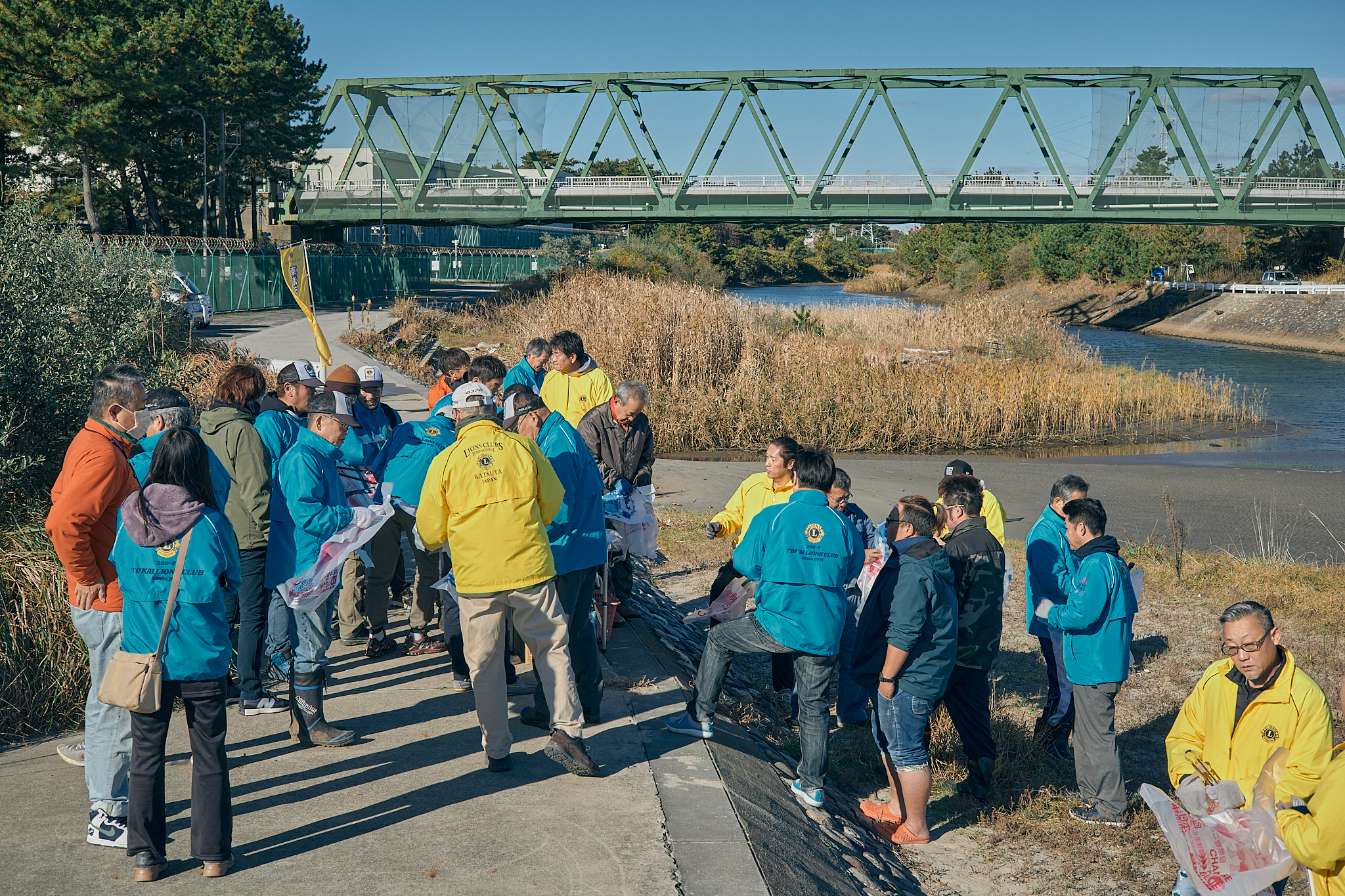 2Z合同アクティビティ（新川河口クリーン作戦）ひたちなかベストライオンズクラブ 茨城 ひたちなか 東海ライオンズクラブ