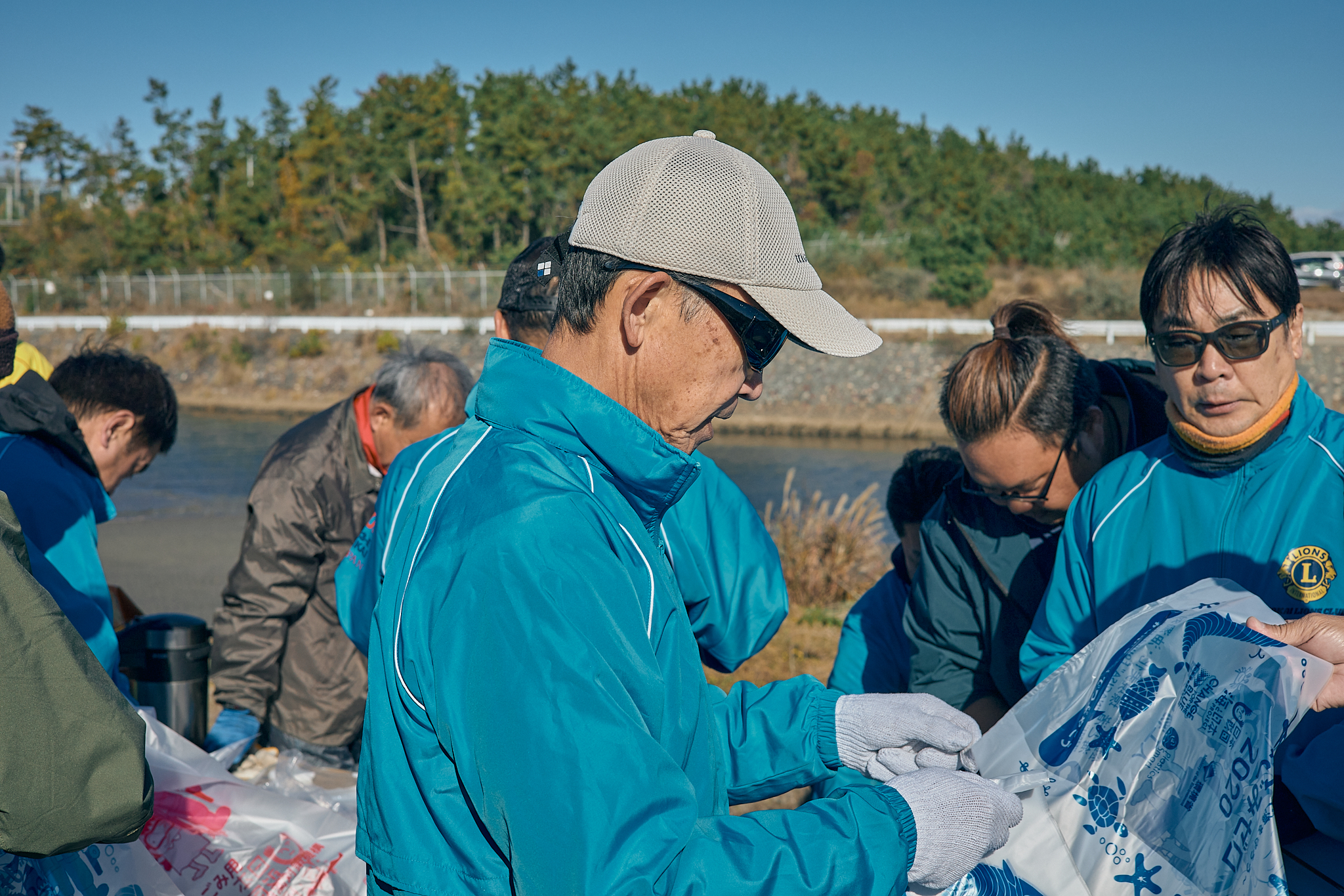 2Z合同アクティビティ（新川河口クリーン作戦）ひたちなかベストライオンズクラブ 茨城 ひたちなか 東海ライオンズクラブ