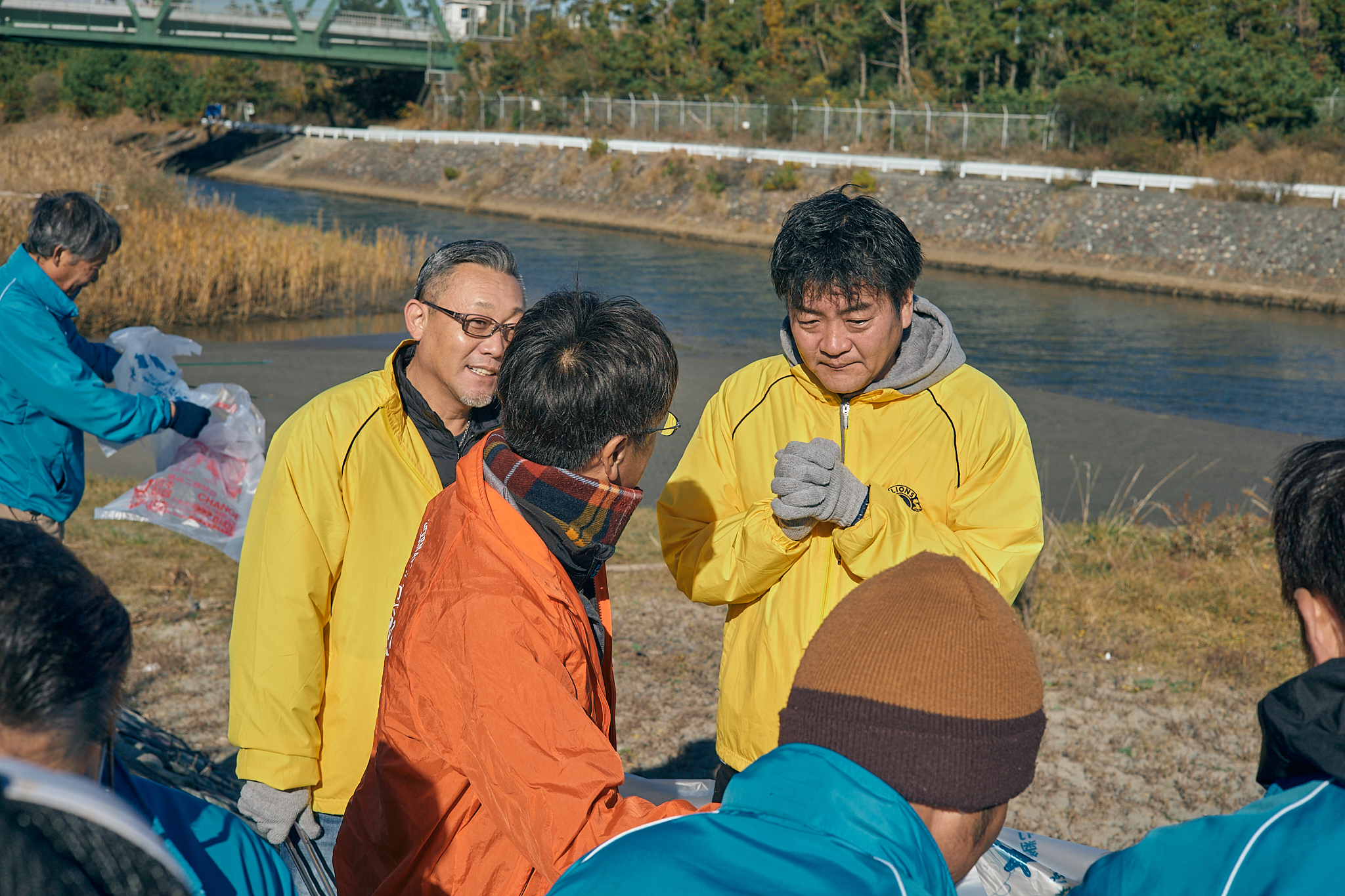 2Z合同アクティビティ（新川河口クリーン作戦）ひたちなかベストライオンズクラブ 茨城 ひたちなか 東海ライオンズクラブ