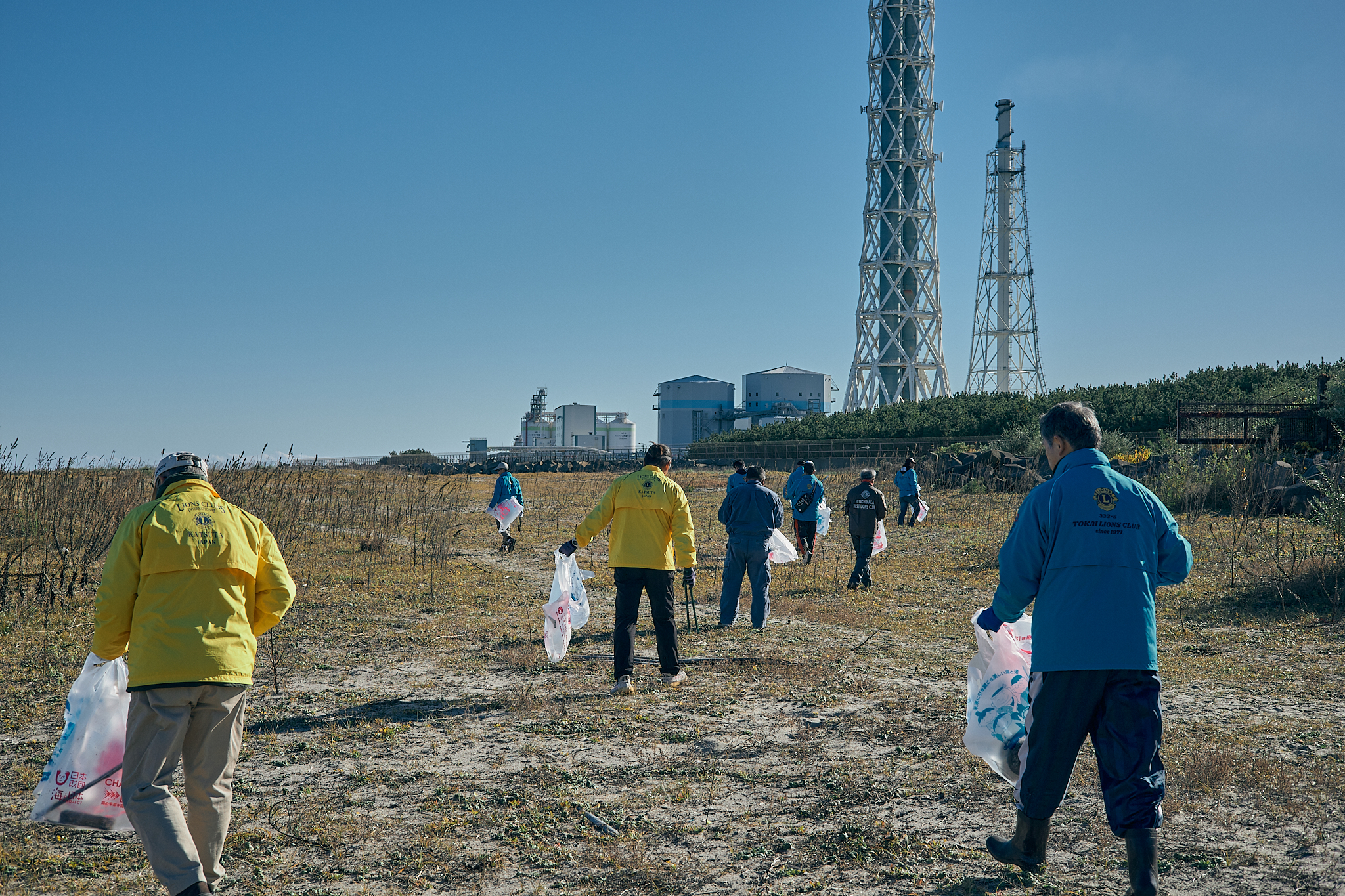 2Z合同アクティビティ（新川河口クリーン作戦）ひたちなかベストライオンズクラブ 茨城 ひたちなか 東海ライオンズクラブ