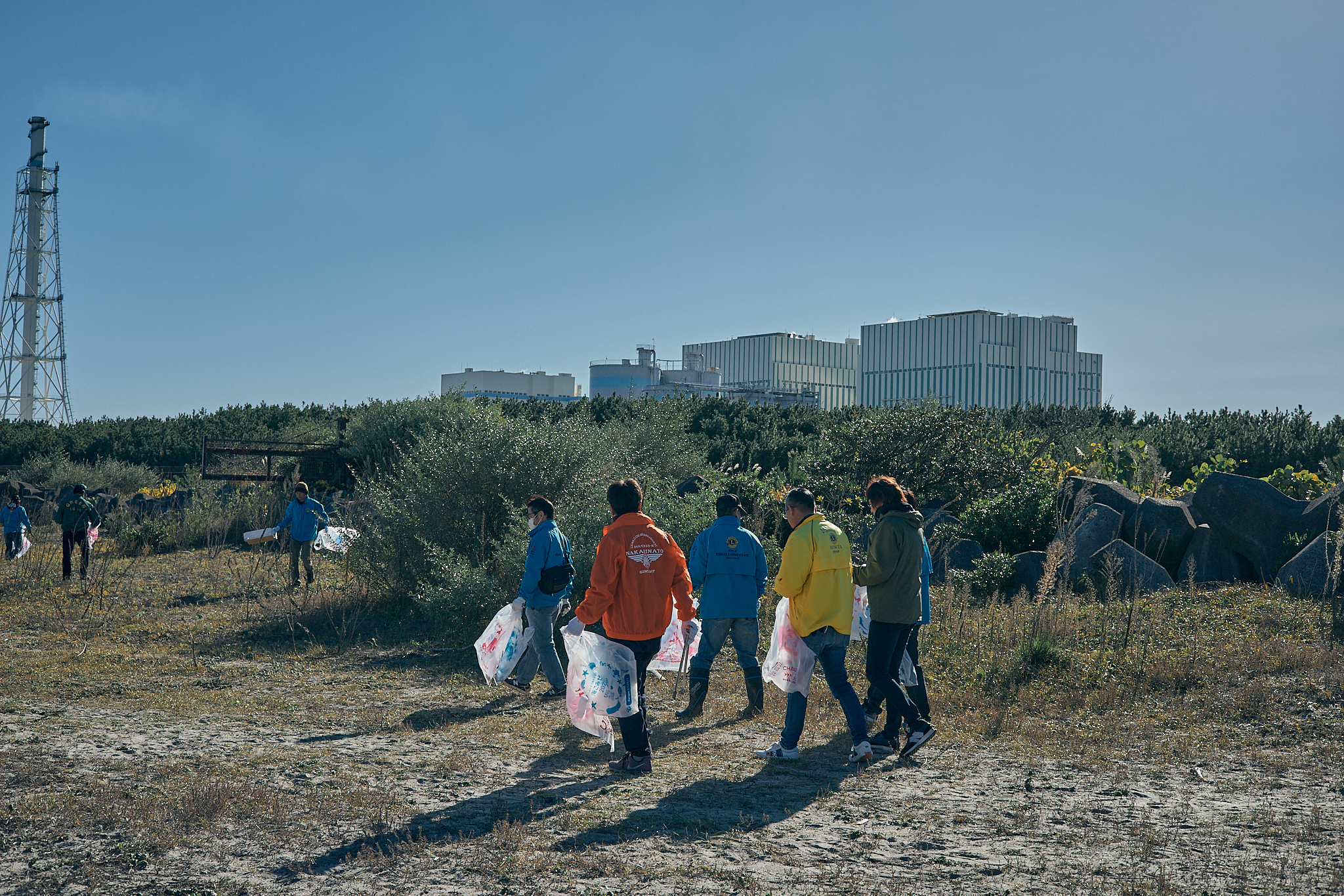 2Z合同アクティビティ（新川河口クリーン作戦）ひたちなかベストライオンズクラブ 茨城 ひたちなか 東海ライオンズクラブ