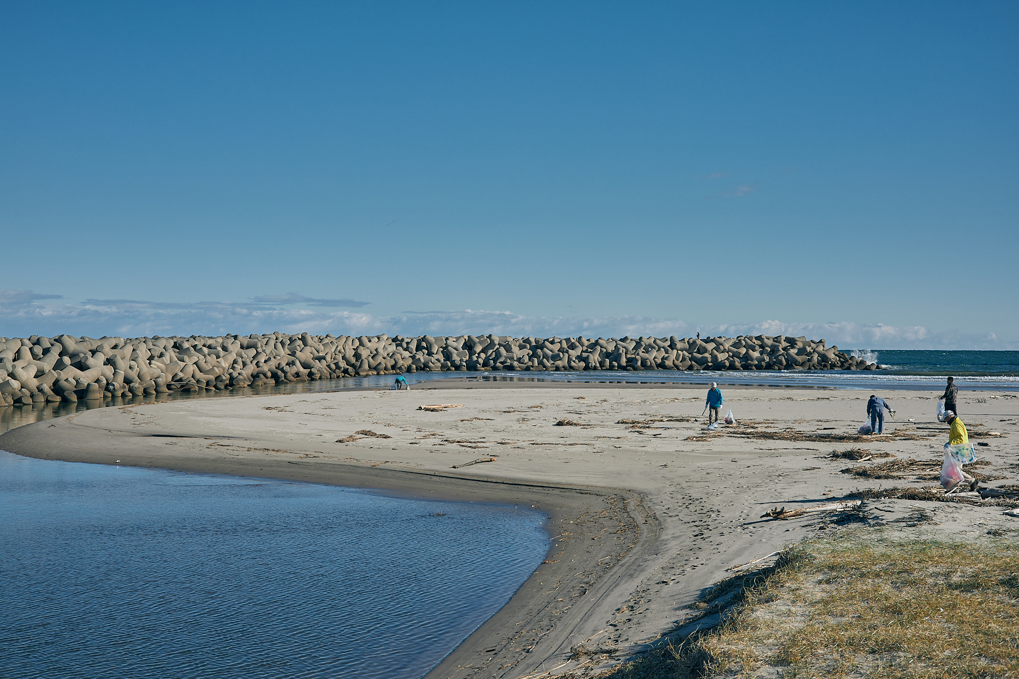 2Z合同アクティビティ（新川河口クリーン作戦）ひたちなかベストライオンズクラブ 茨城 ひたちなか 東海ライオンズクラブ