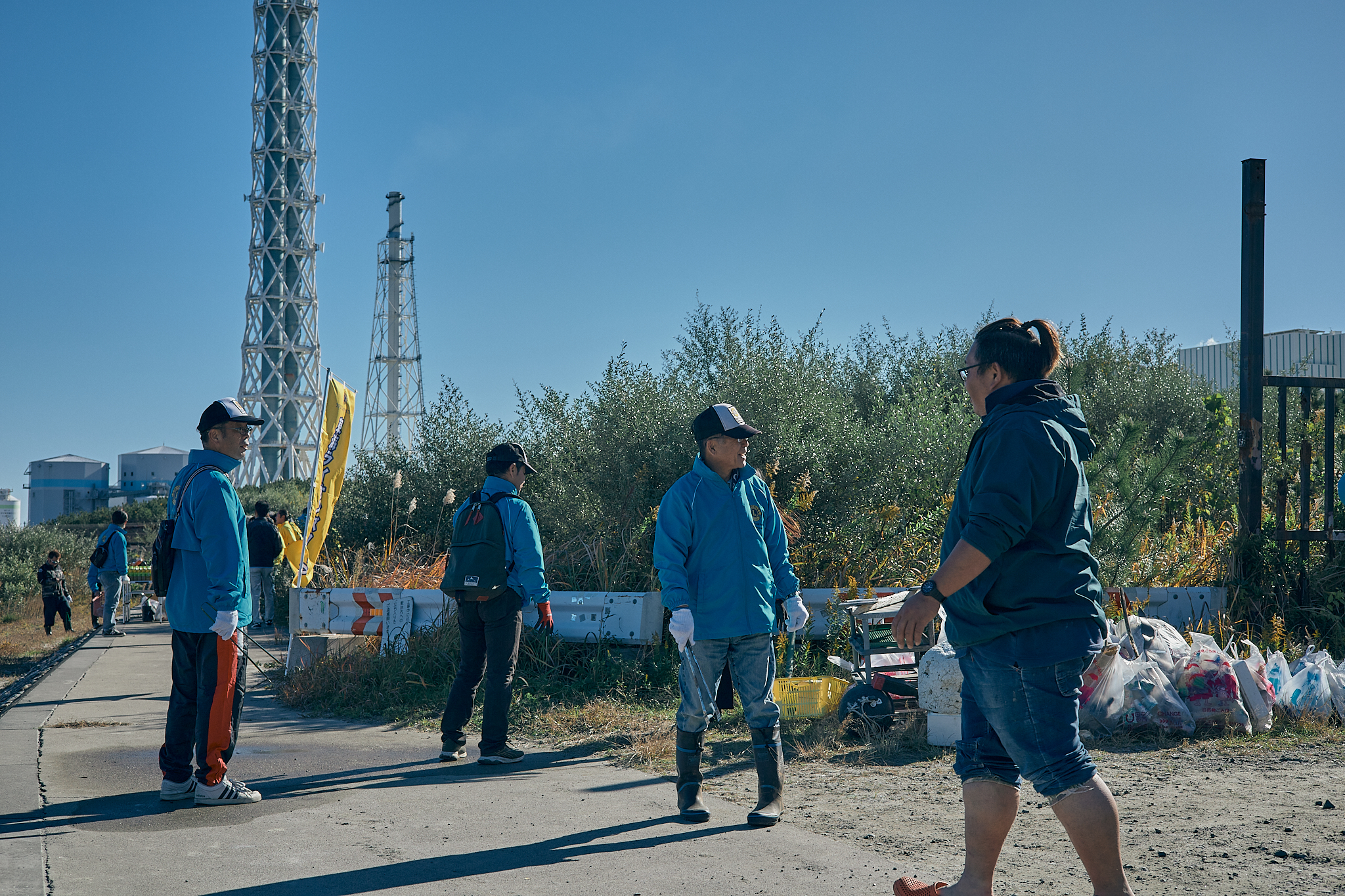 2Z合同アクティビティ（新川河口クリーン作戦）ひたちなかベストライオンズクラブ 茨城 ひたちなか 東海ライオンズクラブ