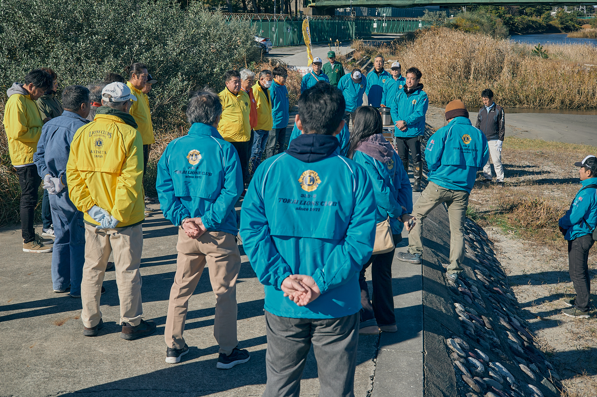 2Z合同アクティビティ（新川河口クリーン作戦）ひたちなかベストライオンズクラブ 茨城 ひたちなか 東海ライオンズクラブ