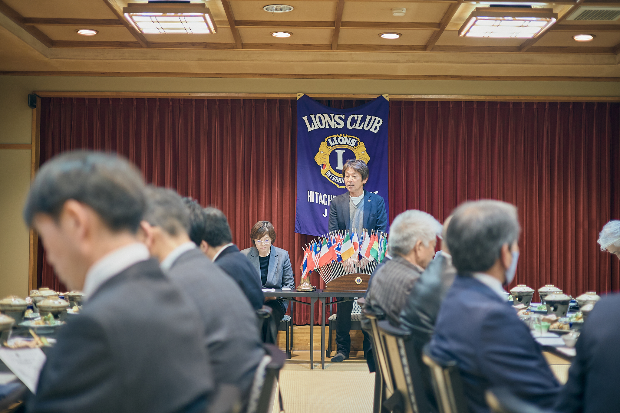 2月理事会・第1例会（地区役員公式訪問例会）ひたちなかベストライオンズクラブ 茨城 ひたちなか ライオンズクラブ