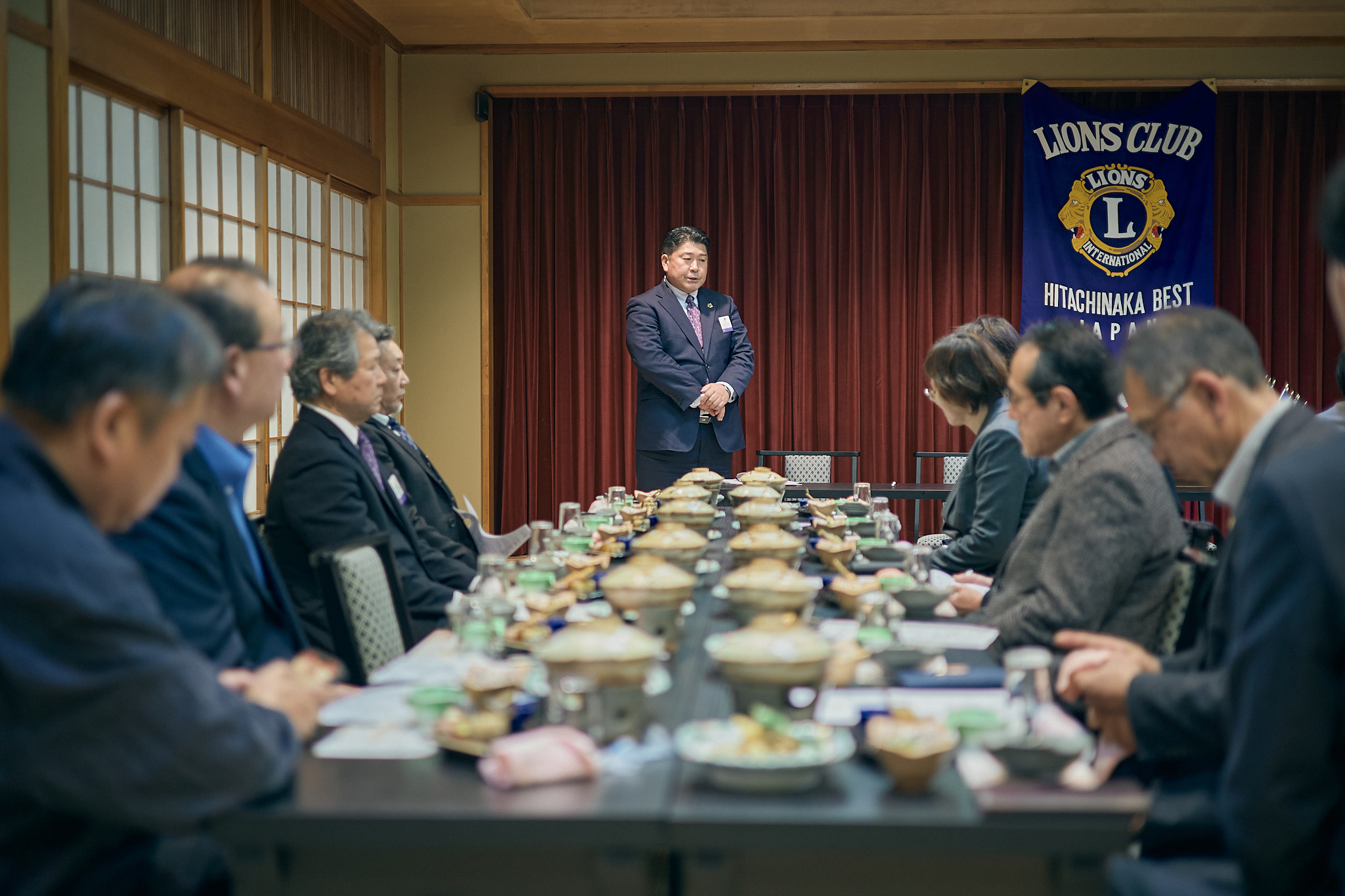 2月理事会・第1例会（地区役員公式訪問例会）ひたちなかベストライオンズクラブ 茨城 ひたちなか ライオンズクラブ