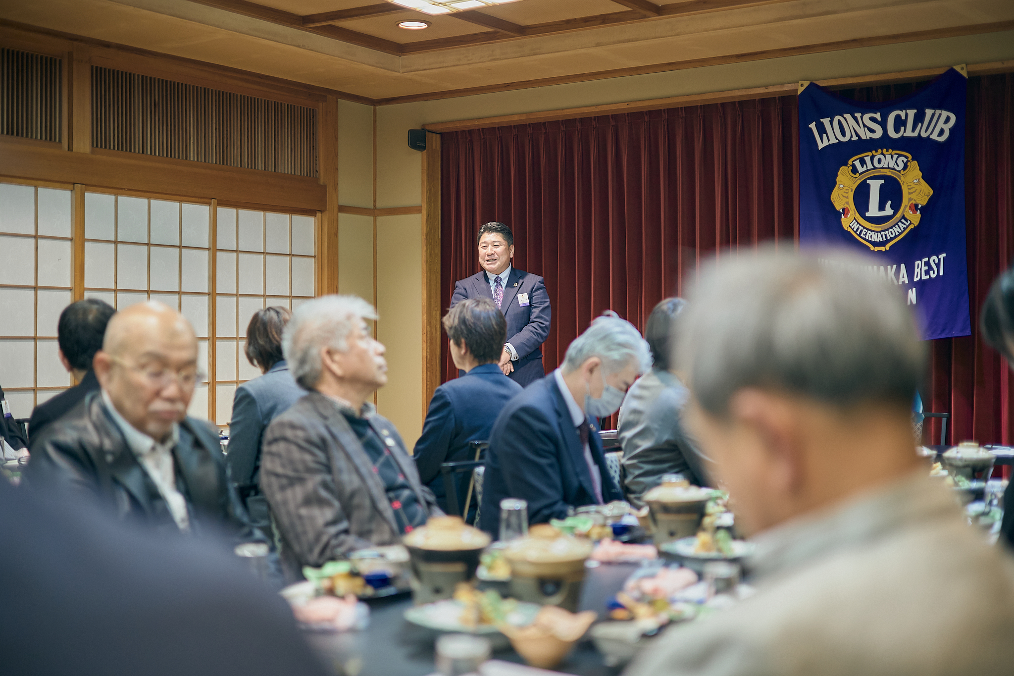 2月理事会・第1例会（地区役員公式訪問例会）ひたちなかベストライオンズクラブ 茨城 ひたちなか ライオンズクラブ
