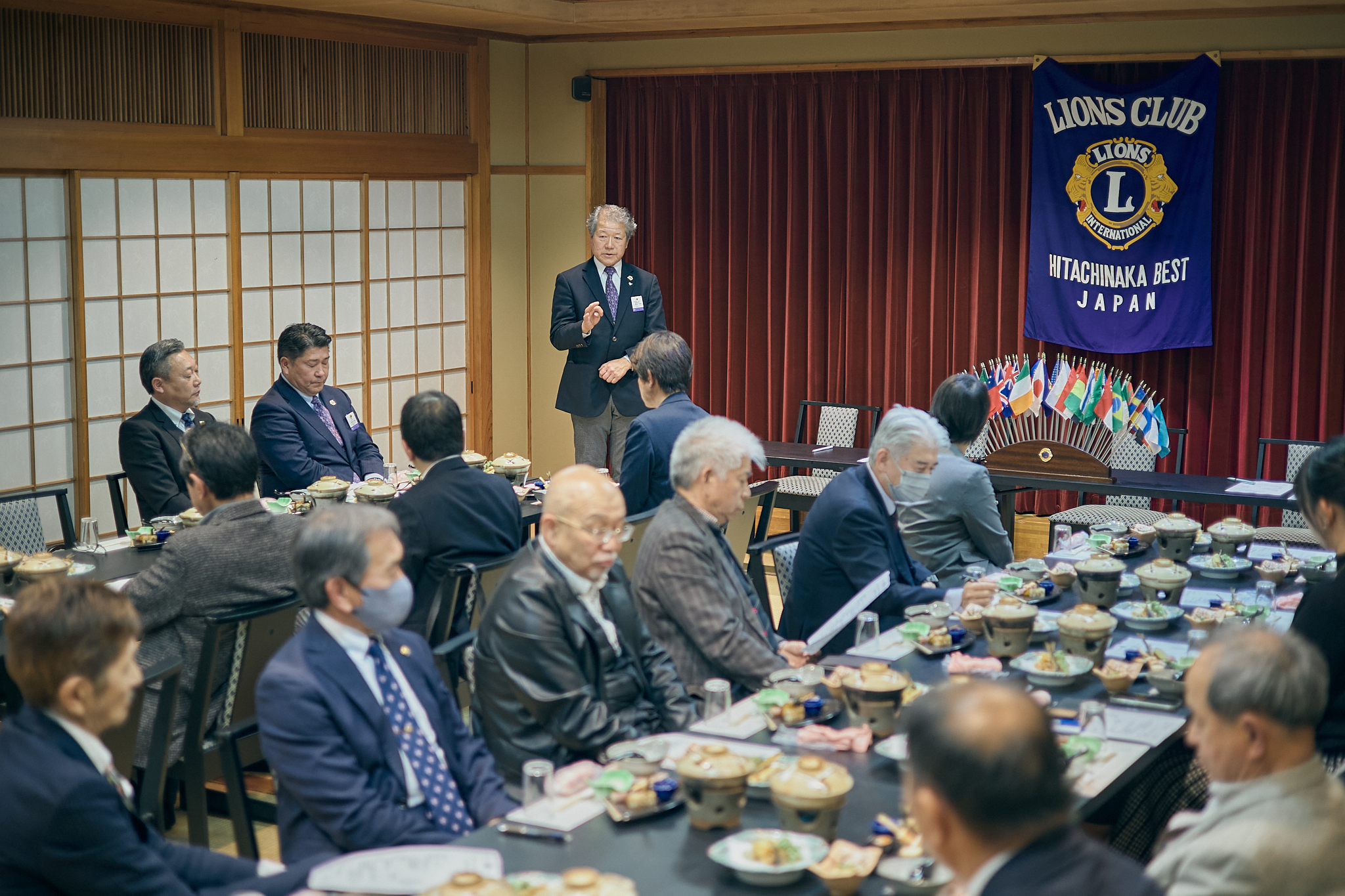 2月理事会・第1例会（地区役員公式訪問例会）ひたちなかベストライオンズクラブ 茨城 ひたちなか ライオンズクラブ