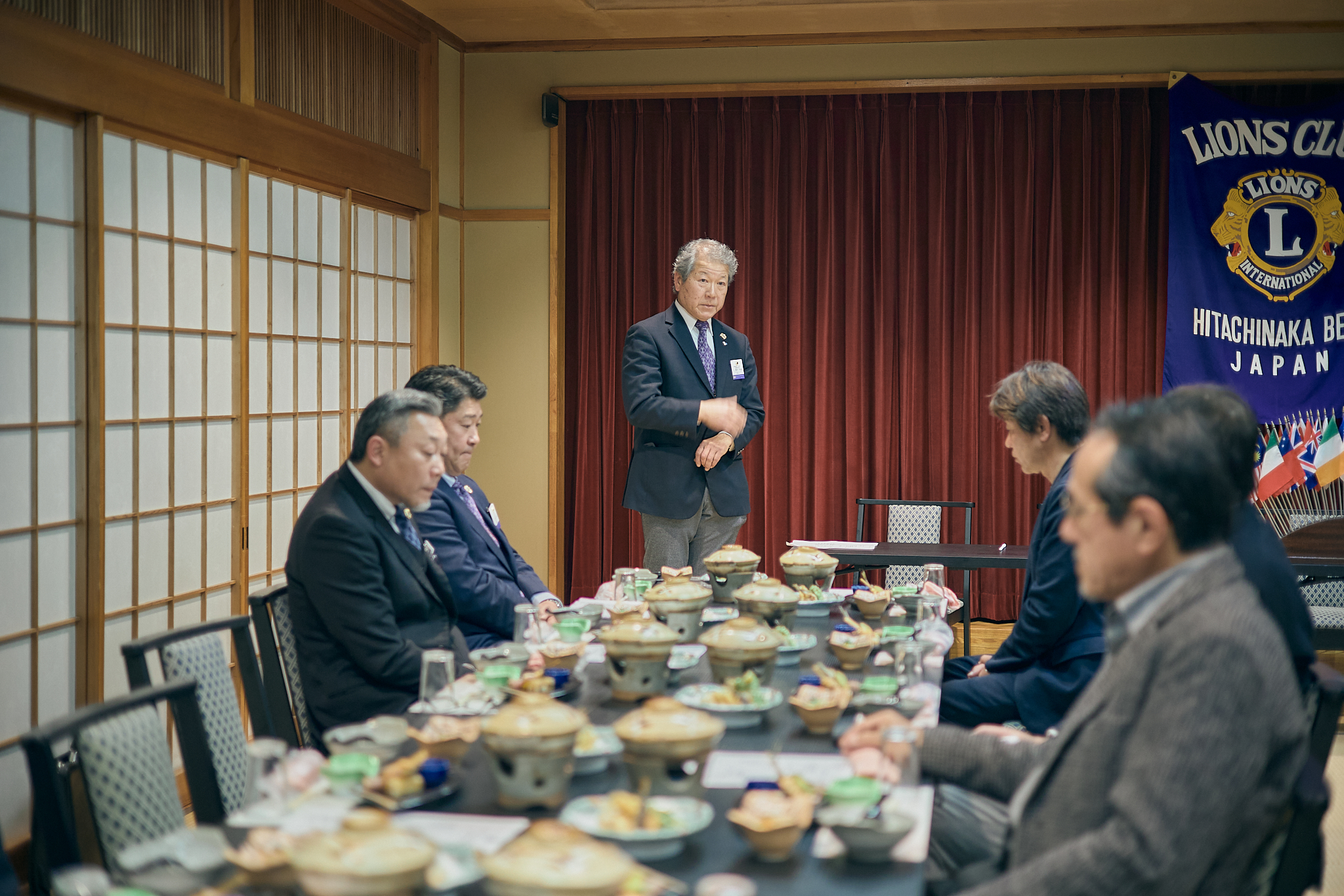 2月理事会・第1例会（地区役員公式訪問例会）ひたちなかベストライオンズクラブ 茨城 ひたちなか ライオンズクラブ
