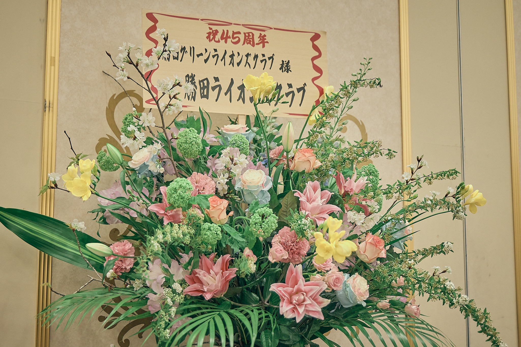 勝田グリーンLC CN45周年記念式典 ひたちなかベストライオンズクラブ 茨城 ひたちなか ライオンズクラブ