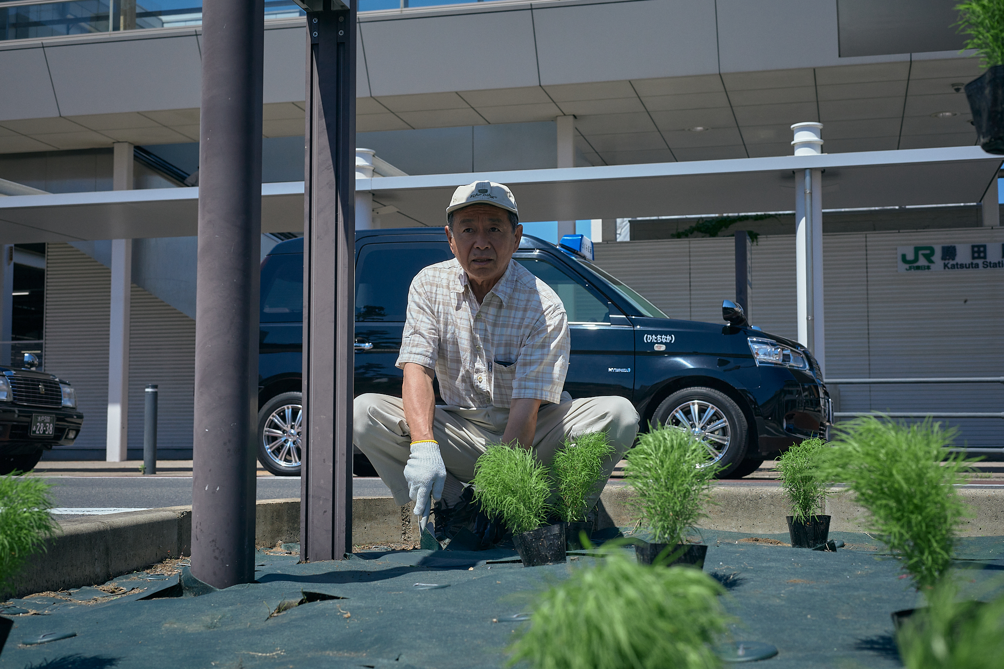 勝田駅前花壇コキア苗植え ひたちなかベストライオンズクラブ 茨城 ひたちなか ライオンズクラブ