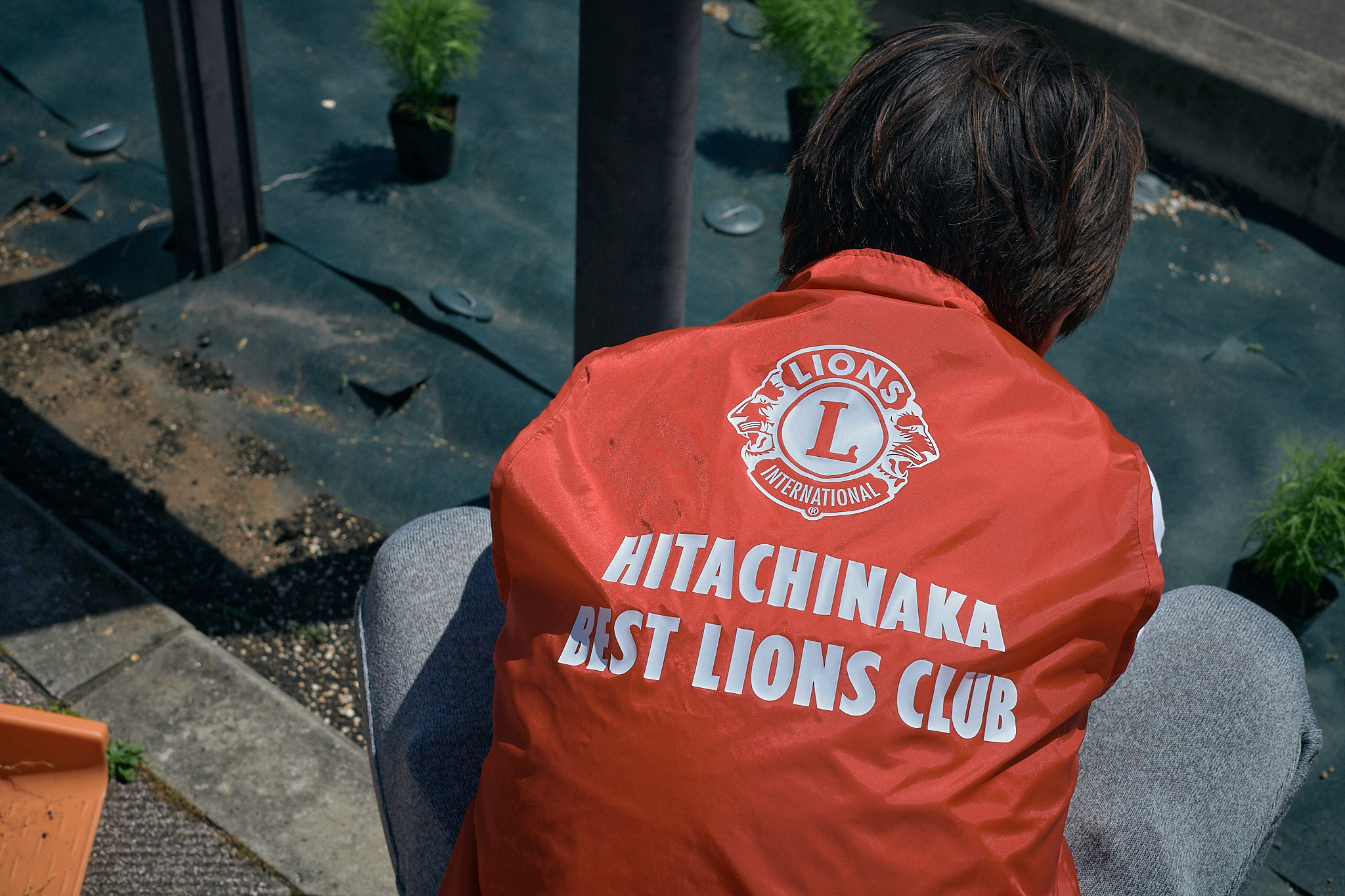 勝田駅前花壇コキア苗植え ひたちなかベストライオンズクラブ 茨城 ひたちなか ライオンズクラブ