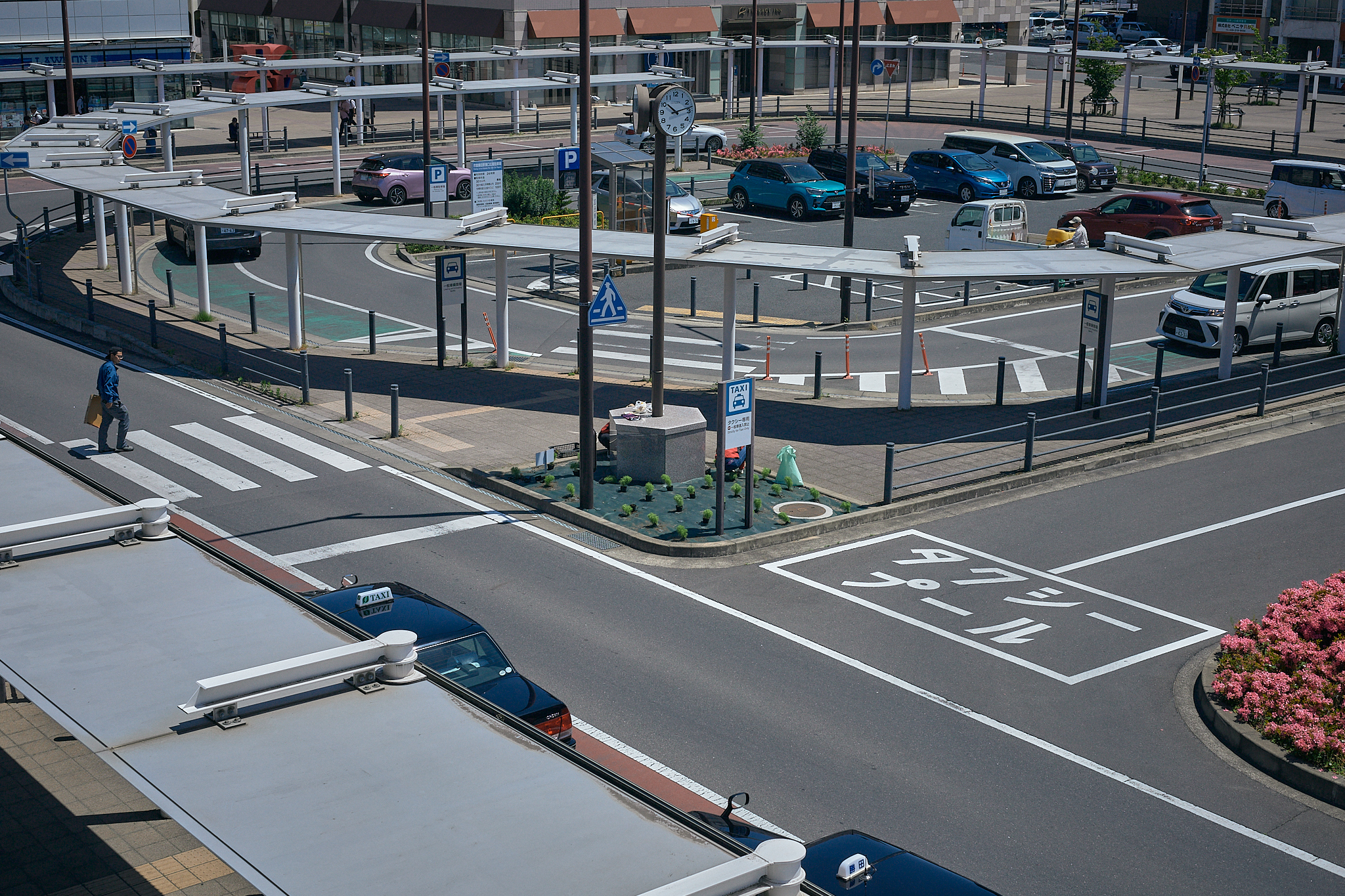 勝田駅前花壇コキア苗植え ひたちなかベストライオンズクラブ 茨城 ひたちなか ライオンズクラブ