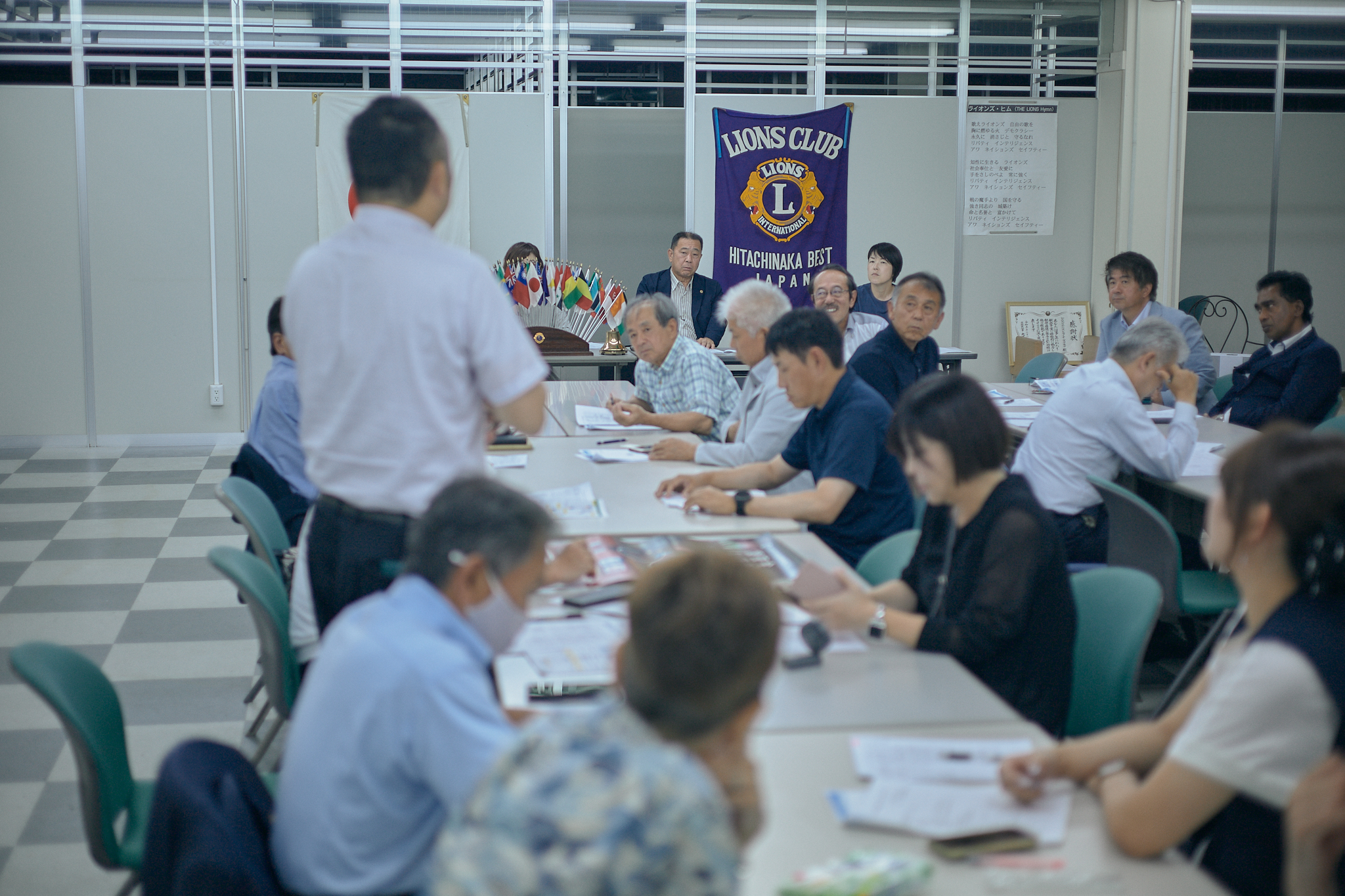 7月理事会・第1例会（年次例会）ひたちなかベストライオンズクラブ 茨城 ひたちなか ライオンズクラブ