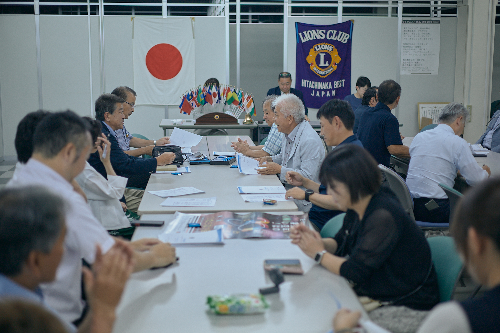 7月理事会・第1例会（年次例会）ひたちなかベストライオンズクラブ 茨城 ひたちなか ライオンズクラブ