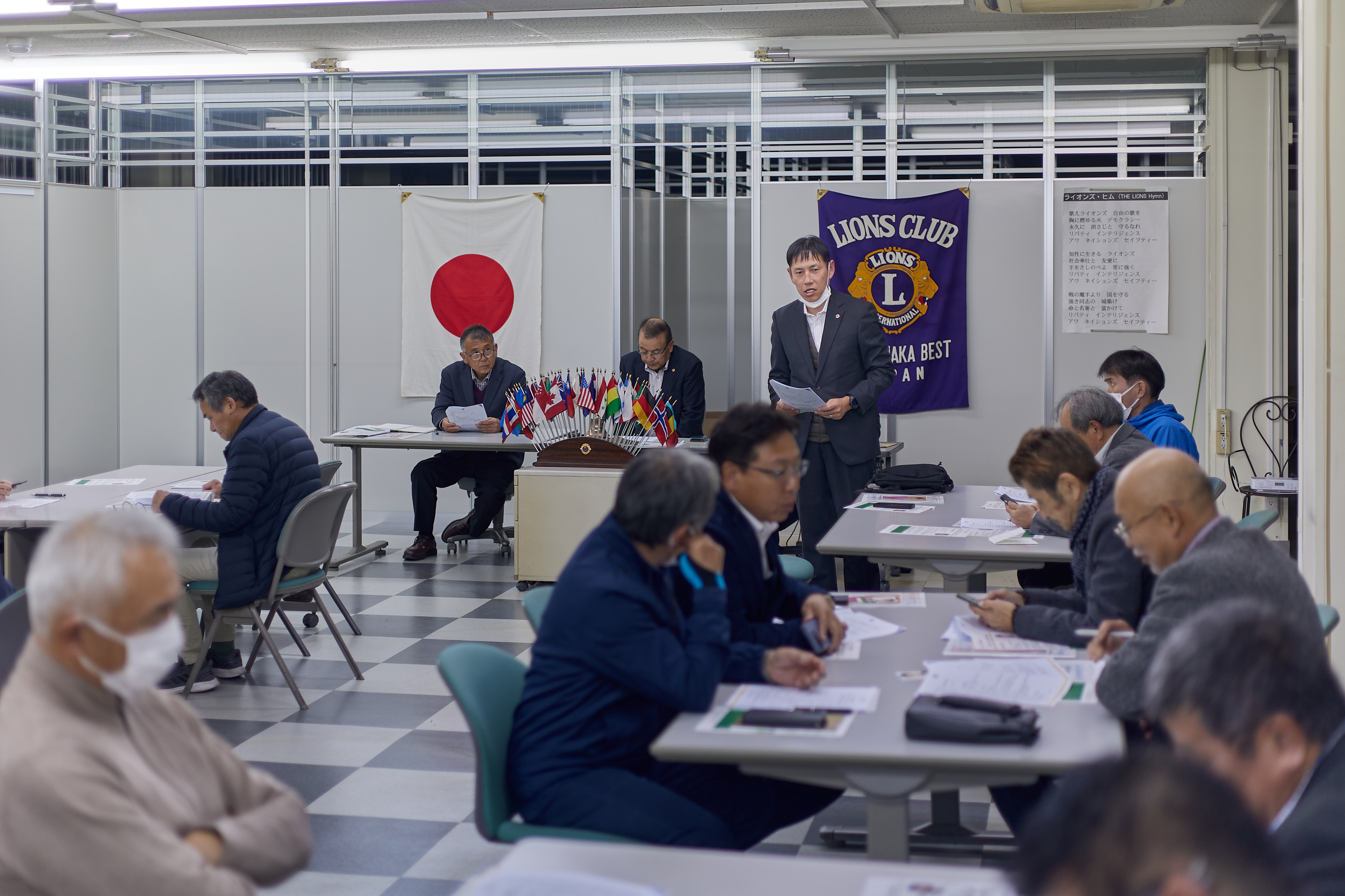 12月理事会・第1例会 ひたちなかベストライオンズクラブ 茨城 ひたちなか ライオンズクラブ