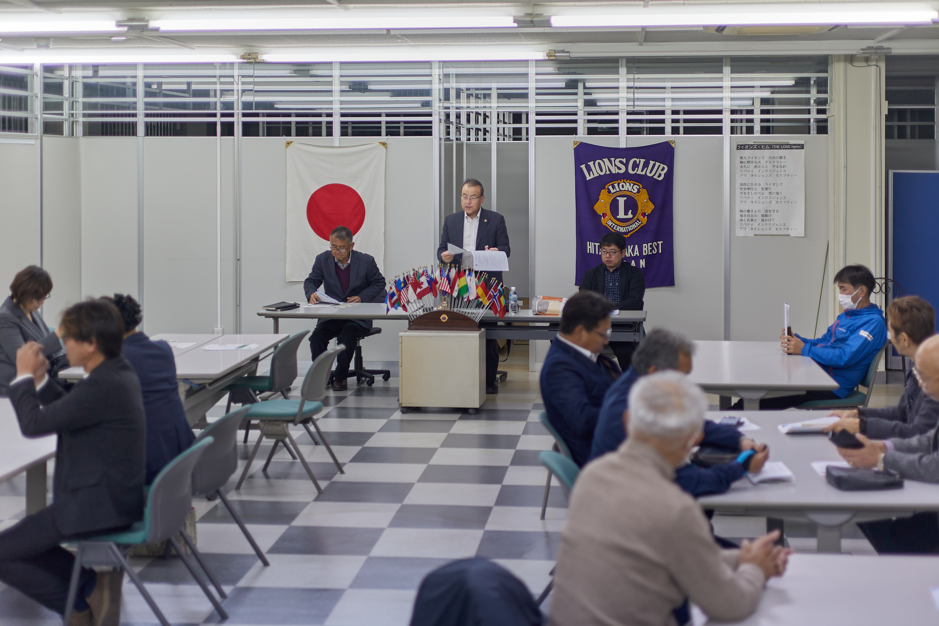 12月理事会・第1例会 ひたちなかベストライオンズクラブ 茨城 ひたちなか ライオンズクラブ