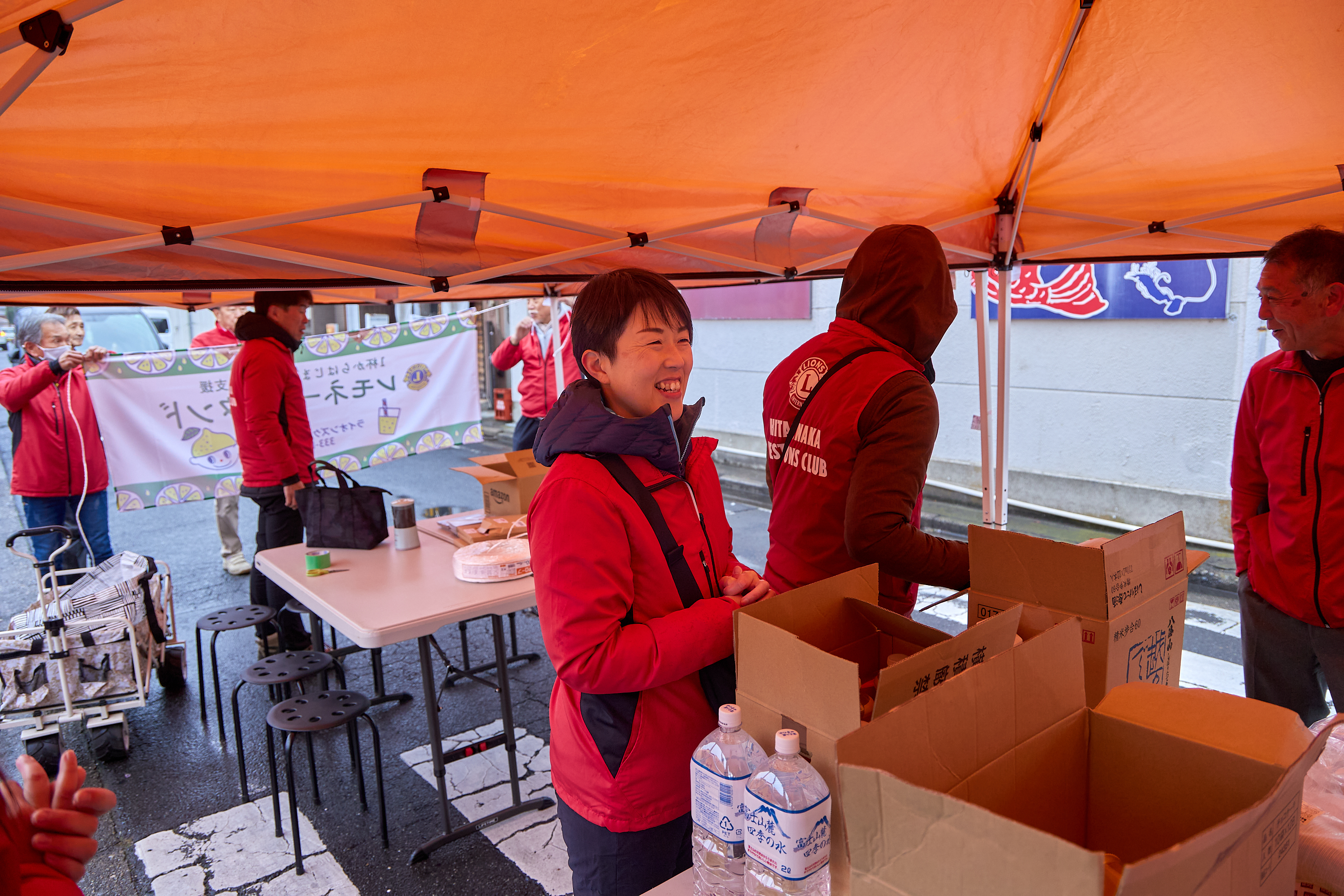 12月事業「笑顔の咲くまちプロジェクト＆レモネードスタンド」ひたちなかベストライオンズクラブ 茨城 ひたちなか ライオンズクラブ