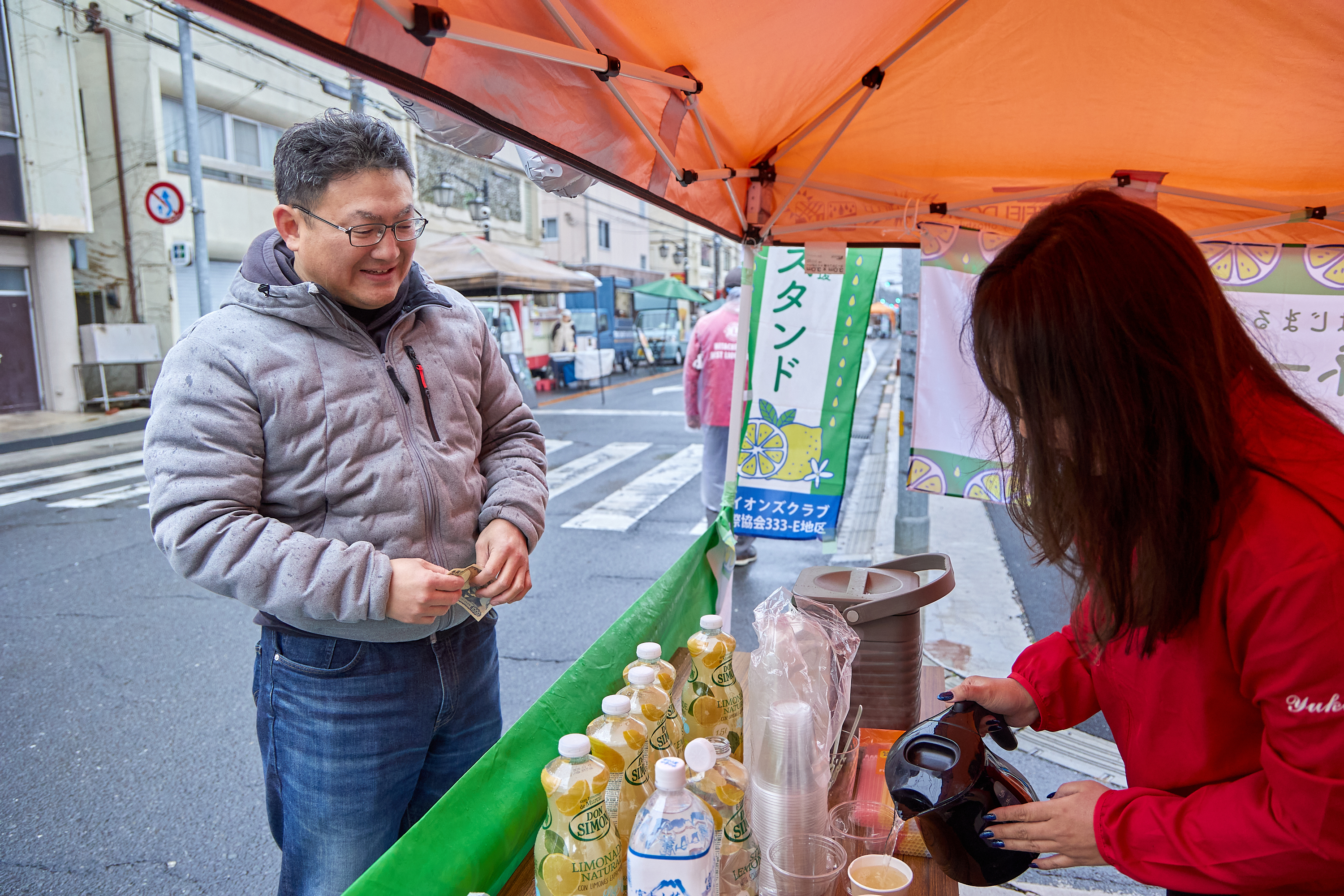 12月事業「笑顔の咲くまちプロジェクト＆レモネードスタンド」ひたちなかベストライオンズクラブ 茨城 ひたちなか ライオンズクラブ
